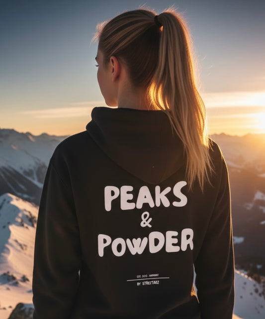 PEAKS & POWDER - Unisex Hoodie