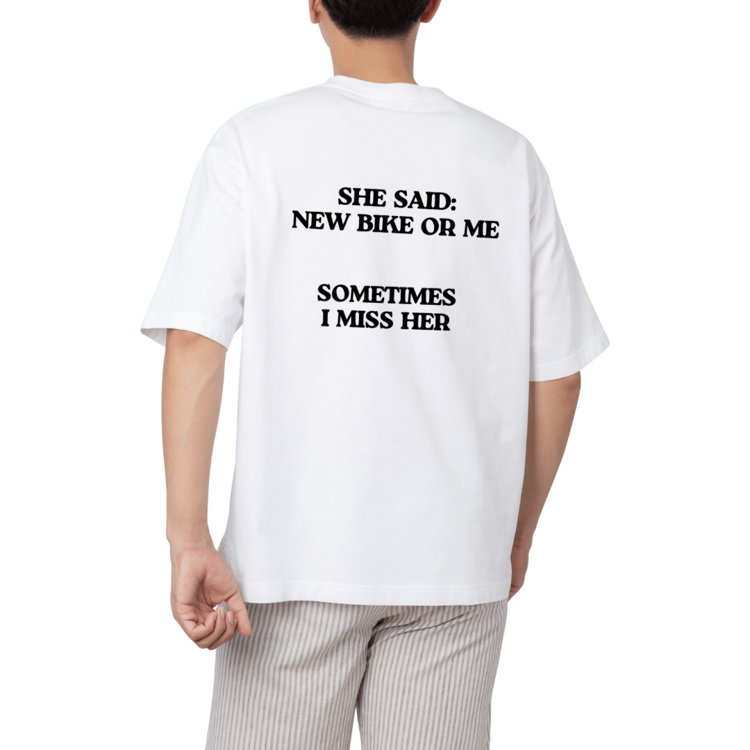NEW BIKE OR ME - Unisex T-Shirt