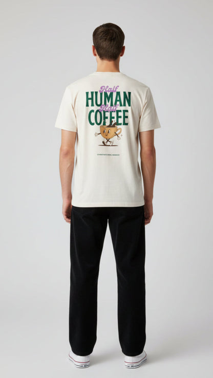 Half Human Half Coffee T-Shirt