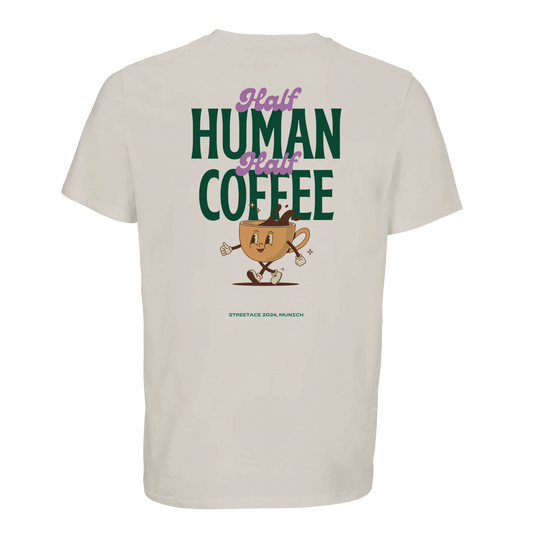 Half Human Half Coffee T-Shirt