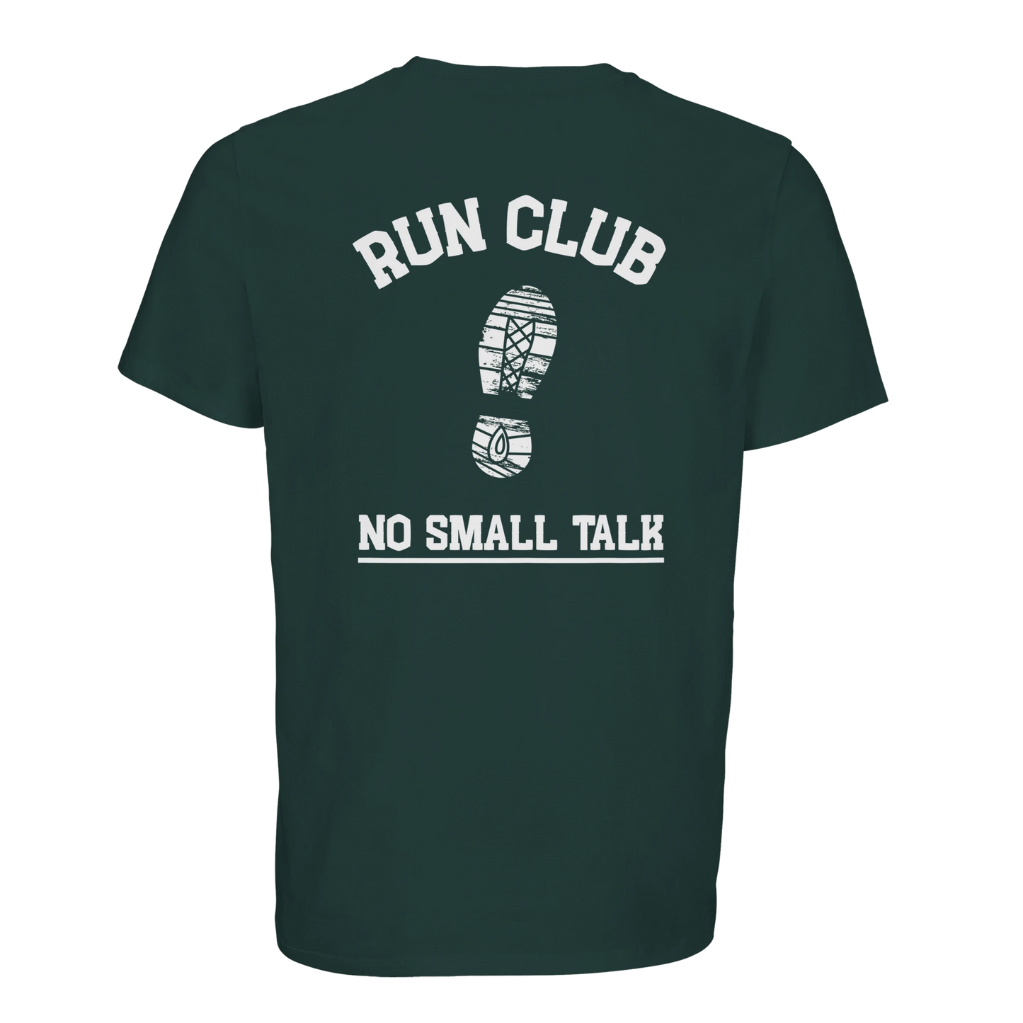Run Club T-Shirt – grünes Laufshirt mit Statement
