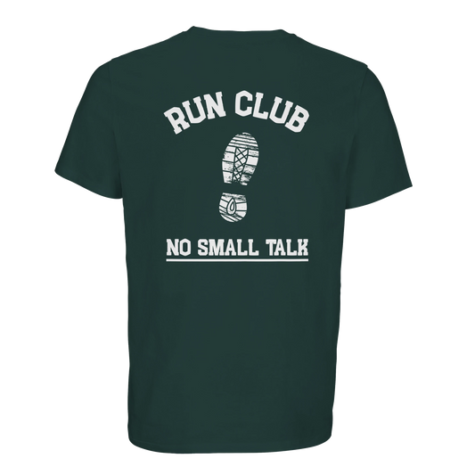 Run Club T-Shirt – grünes Laufshirt mit Statement