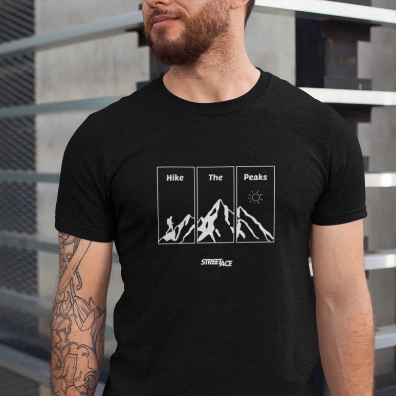 HIKE THE PEAKS- Unisex T-Shirt