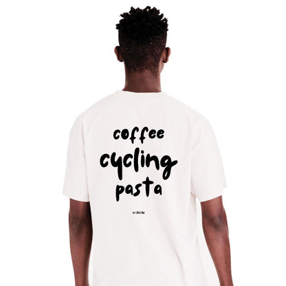 COFFEE, CYCLING, PASTA - Unisex T-Shirt